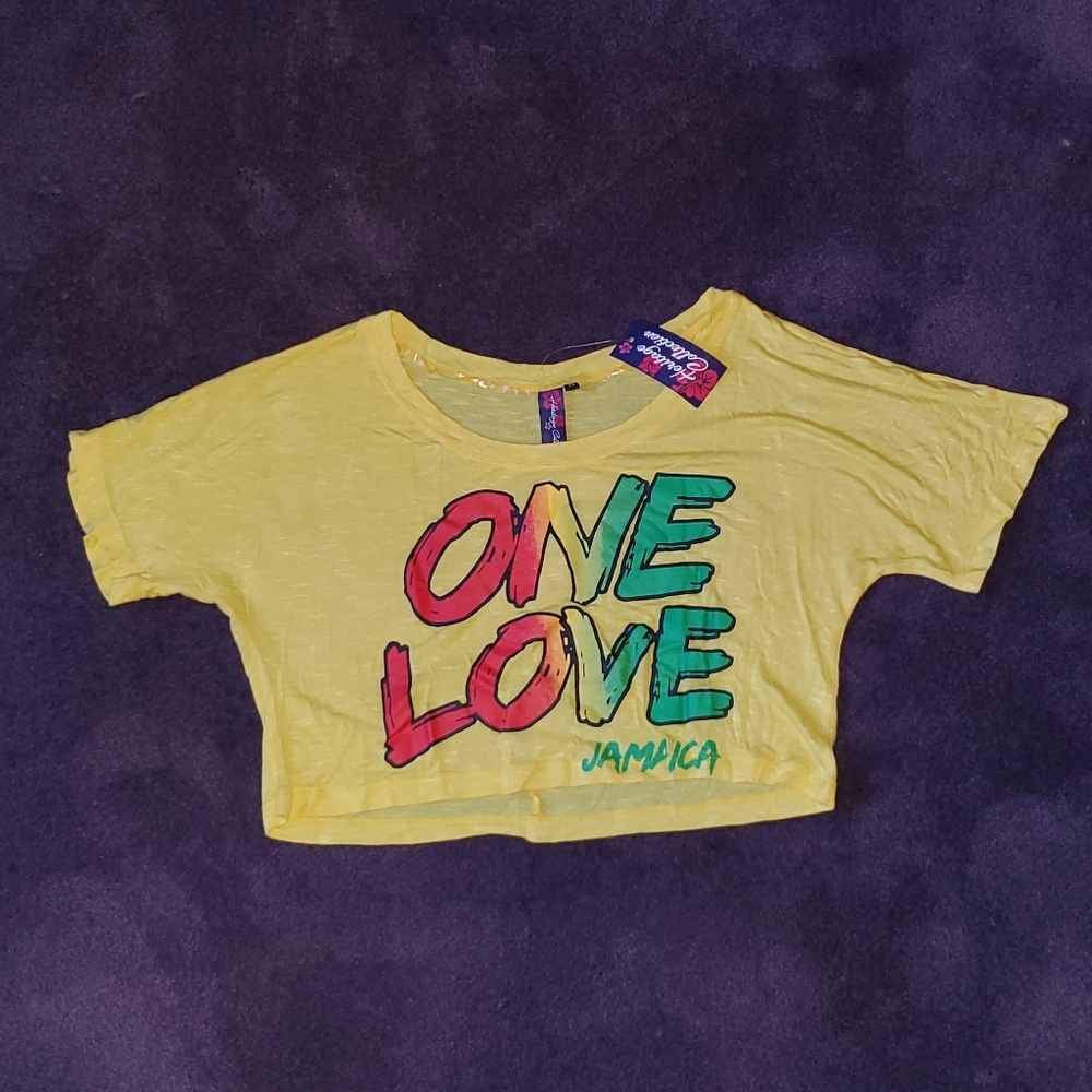 One Love Crop Top